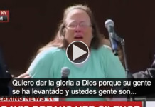 Las impactantes palabras de Kim Davis, tras salir de prisión por oponerse al matrimonio gay (VIDEO)