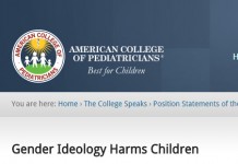 Los 8 Puntos del Colegio Américano de Pediatría contra la homosexualidad