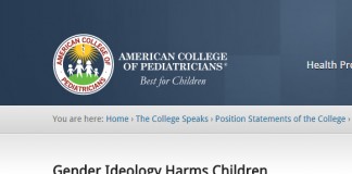 Los 8 Puntos del Colegio Américano de Pediatría contra la homosexualidad