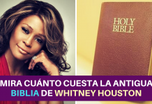 Mira Cuánto Cuesta la Antigua Biblia de Whitney Houston