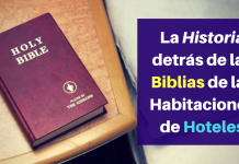 La Historia detrás de las Biblias de las Habitaciones de Hoteles.