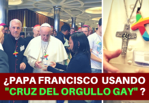 La Verdad sobre la “Cruz del Orgullo Gay” que usó el Papa Francisco